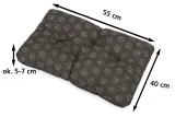 legowisko-dla-psa-poducha-55x40-lapy-len-stan-nowy