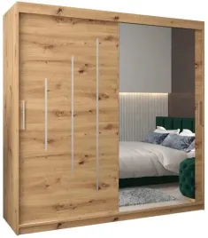 szafa-przesuwna-garderoba-york-2-200-cm-z-lustrem