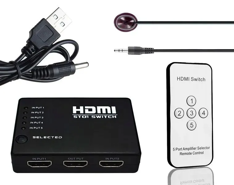 switch-hdmi-przelacznik-5x1-full-hd-pilot