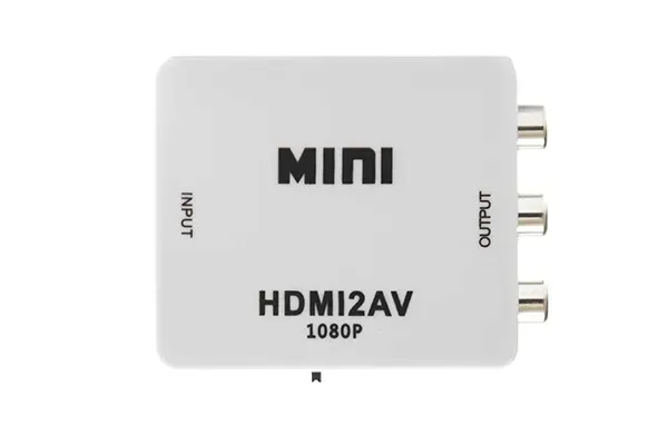 konwerter-adapter-hdmi-do-av-cinch-cvbs-audio-stan-nowy