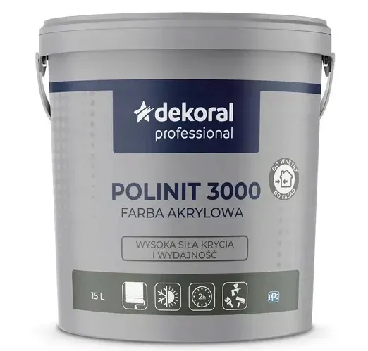 polinit-3000-mat-15l-bialy