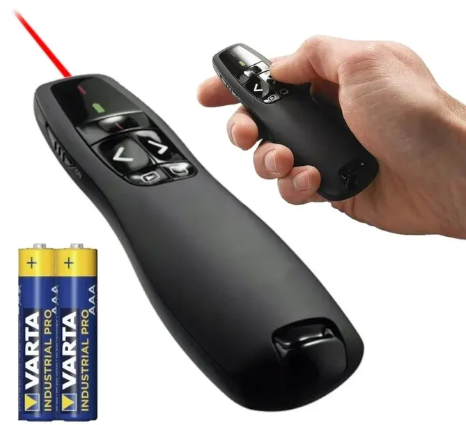 prezenter-wskaznik-laserowy-pilot-pointer-12m-usb-stan-nowy