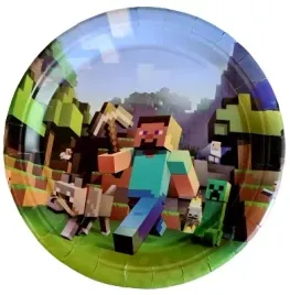 talerzyki-jednorazowe-minecraft-10-szt-duze-23cm-happy-birthday-impreza