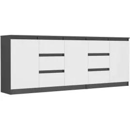 duzy-zestaw-komod-o-szerokosci-200cm-zawierajacy-szafke-z-6-szufladami-i-3-drzwiami-idealny-do-salonu-w-kolorze-antracytowo-bialym
