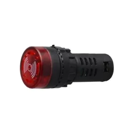czerwona-kontrolka-led-z-buzzerem-ad16-22sm-lampka-sygnalizacyjna-22mm