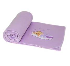 koc-kocyk-polarowy-105x80-liliowy-mis-na-chmurce