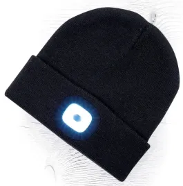czapka-zimowa-robocza-ocieplana-lapmka-led-usb