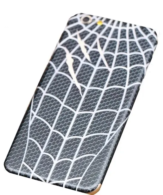 naklejka-do-iphone-7-8-plus-szara-spiderman