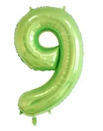 zielony-balon-foliowy-cyfra-9-duzy-urodziny-100-cm