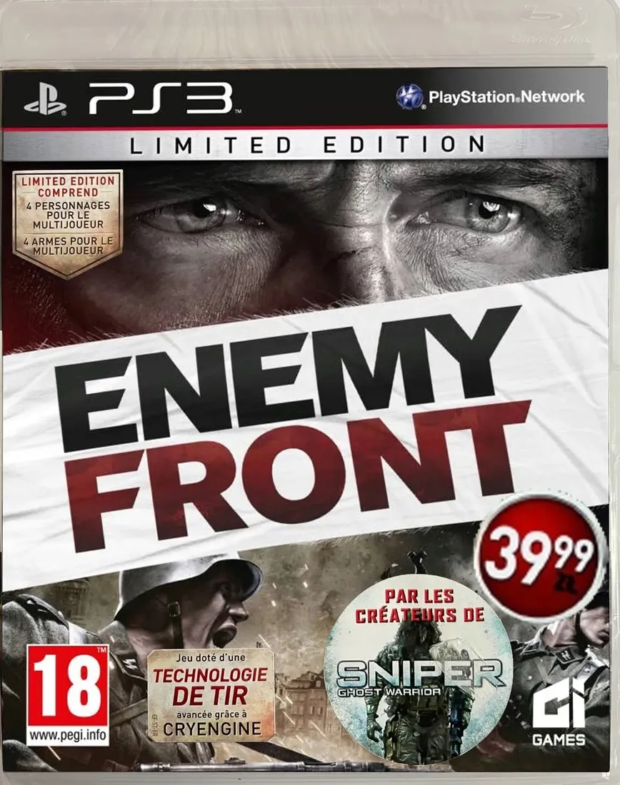 enemy-front-limited-edition-okladka-francuska-z-polska-naklejka-ps3-stan-nowy