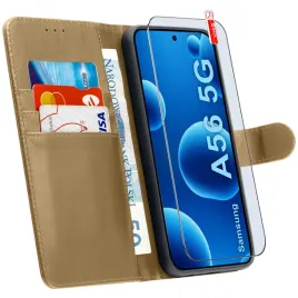 etui-z-klapka-do-samsung-a56-5g-zamykane-magnetyczne-szklo