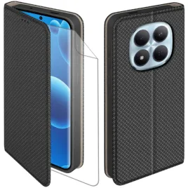 etui-z-klapka-do-xiaomi-redmi-note-15-5g-zamykane-czarne-futeral-folia