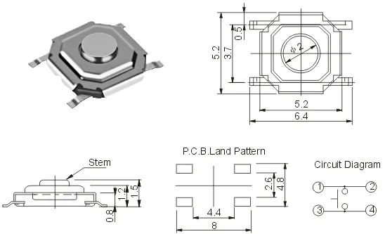 mikrowlacznik-mikrostyk-microswitch-micro-switch-m2-karta-renault-laguna-ii