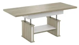 lawostol-stol-lawa-l16-rozkladany-do-160cm-dab-sonoma-bialy