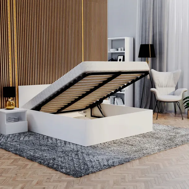 Łóżko 120x200 stelaż metalowy + materac PANAMA MM
