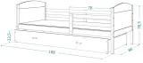 lozko-dzieciece-160x80-sosna-biale-mateusz-p-dlugosc-168-cm
