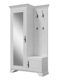 garderoba-przedpokoj-116-cm-szafa-do-przedpokoju-z-lustrem-zestaw-lewy