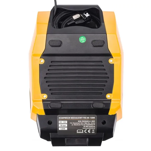 kompresor-bezolejowy-sprezarka-przenosna-12v-lcd-stan-nowy-waga-z-opakowaniem-1-3-kg