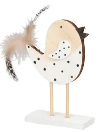 ptaszek-drewniany-z-piorkiem-figurka-ozdoba