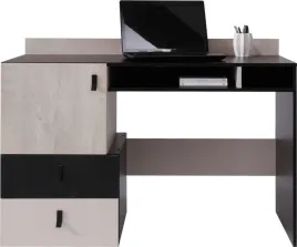biurko-125-cm-mlodziezowe-dab-bez-czarne-pl9