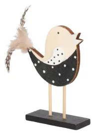 ptaszek-drewniany-z-piorkiem-figurka-ozdoba