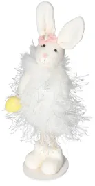 zajac-zajaczek-wielkanocny-figurka-dziewczynka