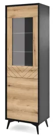 witryna-czarna-dab-frezowana-jodelka-54cm-loft-dm