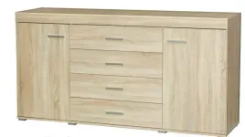 komoda-180-cm-dab-sonoma-4-szuflady-2-drzwi-system-m-1