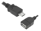 kabel-usb-gniazdo-a-wtyk-micro-usb-15cm-stan-nowy