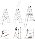 drabina-aluminiowa-3x7-wielofunkcyjna-na-schody-higher-560m-150kg-gratis-waga-9-3-kg