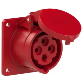 gniazdo-silowe-tablicowe-16a-4p-400v-75x75-czerwone-ip44-twist-3146f7-pce