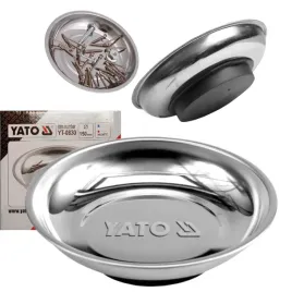 yato-miska-warsztatowa-magnetyczna-150mm-stal-nierdzewna-na-sruby-yt-0830