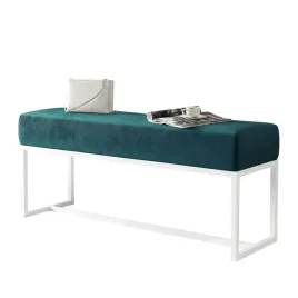 lawka-tapicerowana-loft-candy-bialy-stelaz-90-cm