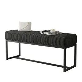 lawka-tapicerowana-loft-candy-czarny-stelaz-90-cm