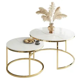 lawa-okragla-selavi-2w1-bialy-marmur-stelaz-zloty-chrom