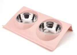 miski-dla-zwierzat-podwojne-metalowe-300ml-rozowe