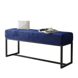 lawka-tapicerowana-loft-candy-czarny-stelaz-80-cm