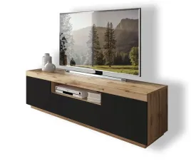 szafka-rtv-stolik-tv-yoshi-wotan-czarny-mat-170-cm