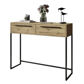 konsola-toaletka-arcade-z-szufladami-dab-artisan