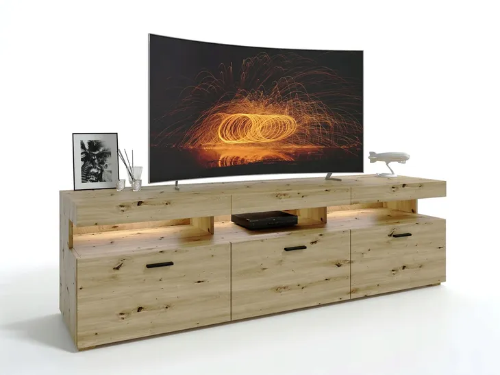 Szafka RTV pod telewizor VANCOUVER 180 dąb artisan