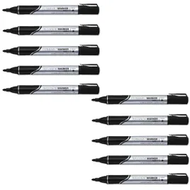 marker-permanentny-rystor-rmp-1-okragly-czarny-zestaw-10-szt