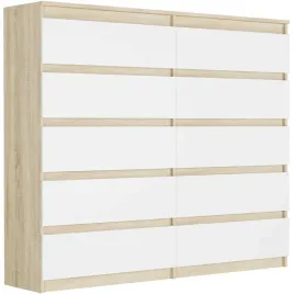 stylowa-komoda-140-szafka-10-szuflad-r-140-s10-sonoma-mix