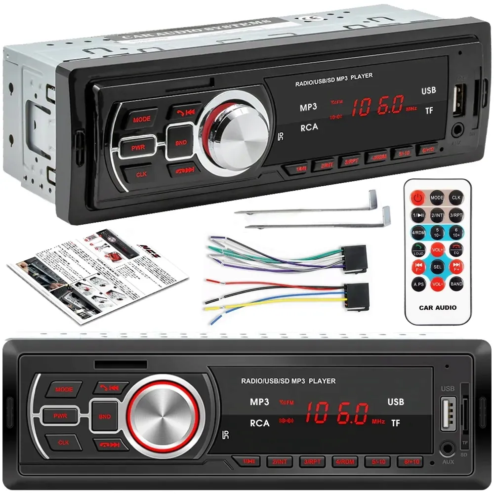 radio-samochodowe-1din-sd-usb-bluetooth-mikrofon