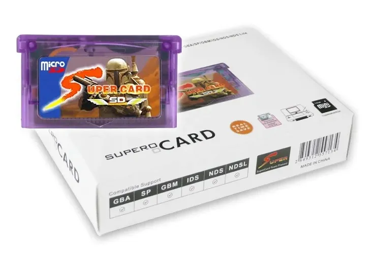 nagrywarka-supercard-micro-sd-do-gba-ds-instrukcja-typ-adapter-zawiera-baterie-tak
