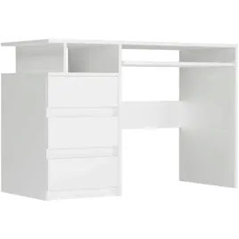 biale-biurko-komputerowe-z-3-szufladami-o-dlugosci-114-cm-model-n73