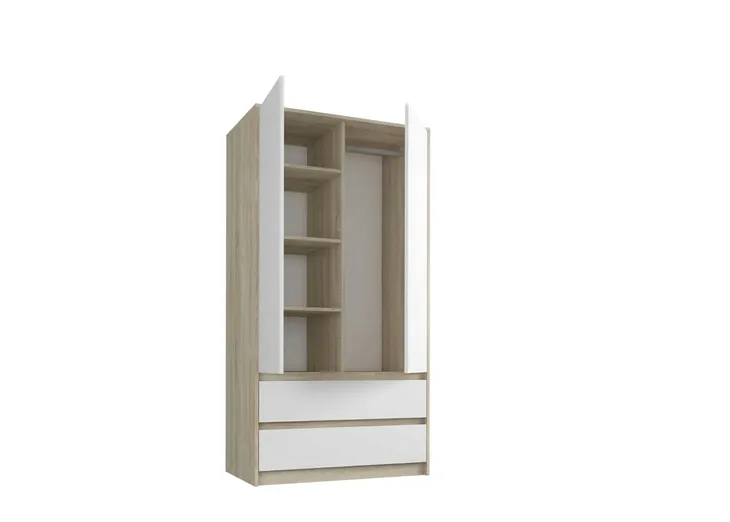 szafa-garderoba-90cm-2d-2sz-sonoma-mix-biala-b-20-szerokosc-mebla-90-cm