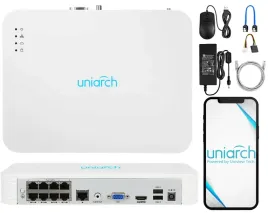 rejestrator-ip-do-8-kamer-8x-poe-uniarch-onvif