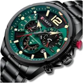 zegarek-curren-8395-czarno-zielony-4