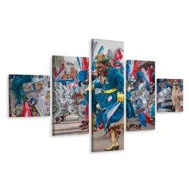 obraz-pentaptyk-karnawal-tance-kultura-3d-250x150