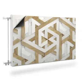 oslona-na-kaloryfer-mata-magnetyczna-abstrakcja-drewno-mozaika-3d-120x60